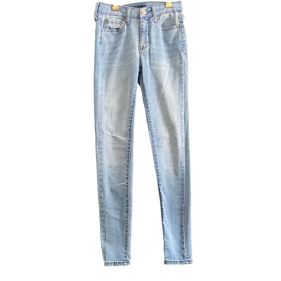 Aeropostale Denim - Aeropostale Blue Denim Jeans High Waisted Jegging 5 Pocket Women 00 Regular